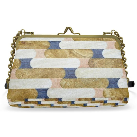 The Classics - Luxury Full Grain Nappa Leather -Flat Frame Bag | Marivel Suri