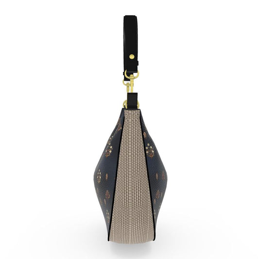 Marvel - Luxury Full Grain Nappa Leather -Curve Hobo Bag | Marivel Suri