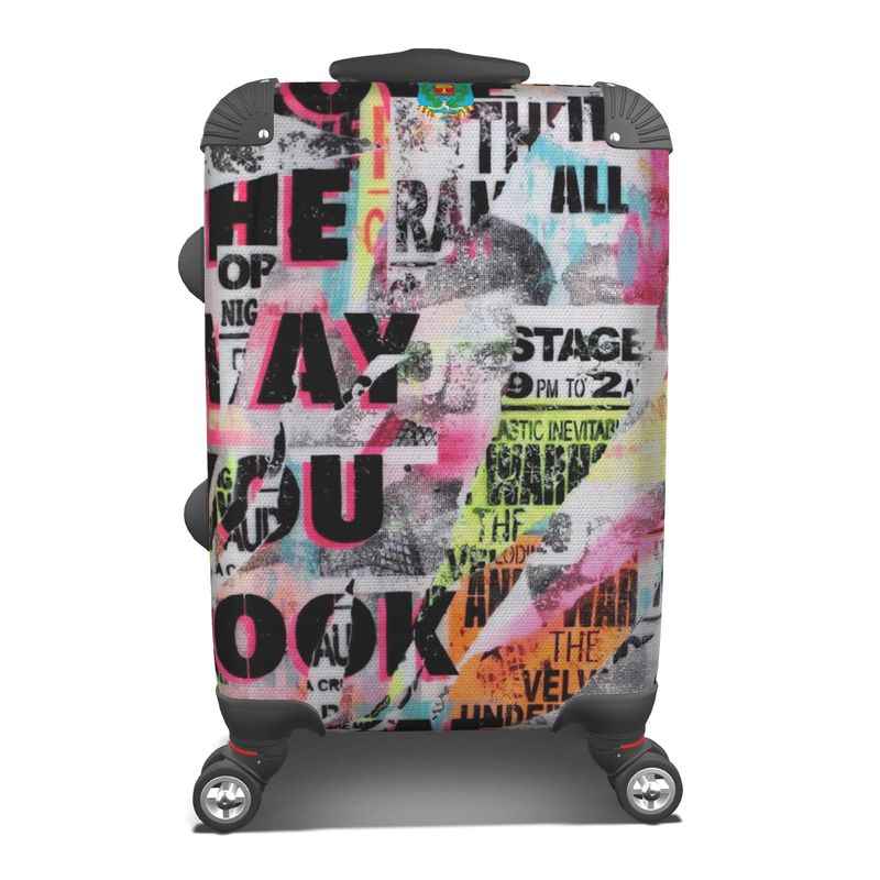 International Press - Ideally sized Robust Hard Shell with 4 wheels