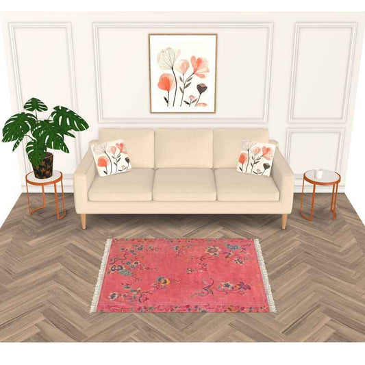 Pinky - Heavyweight Velvet with Anti-slip Latex