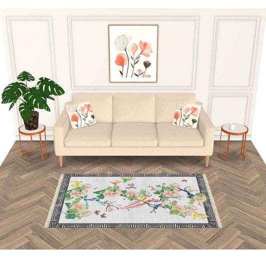 Bird Playground - Heavyweight Velvet with Anti-slip Latex