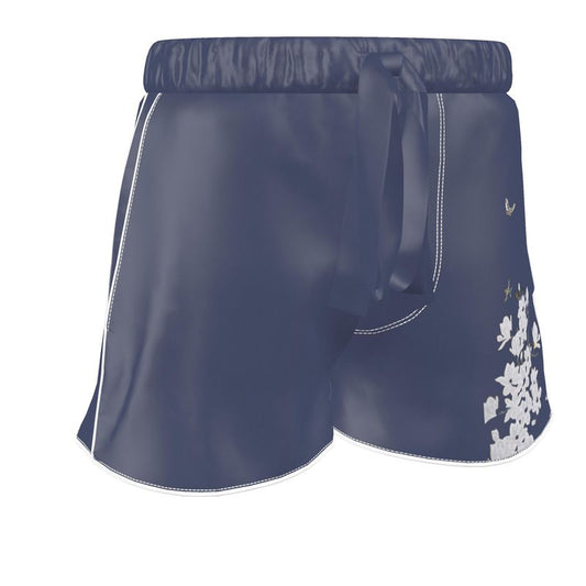 Blue Velvet - Pure Mulberry Silk - 100% Luxury Silk Pyjama Shorts
