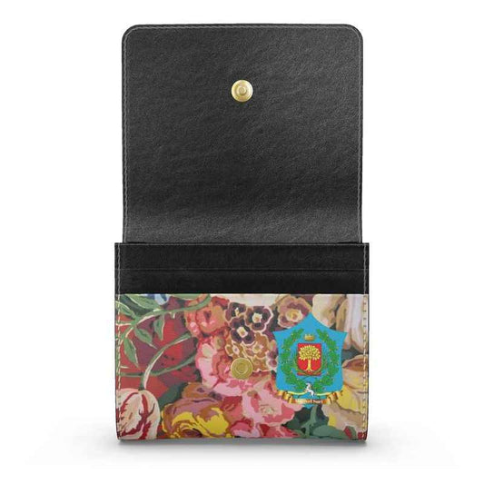 Bloomingdale - Luxury Full-Grain Leather -Small Leather Foldover Purse