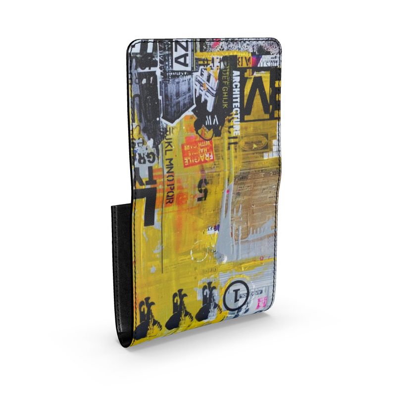 NY5 - Luxury Full Grain Nappa Leather -Small Leather Foldover Purse | Marivel Suri