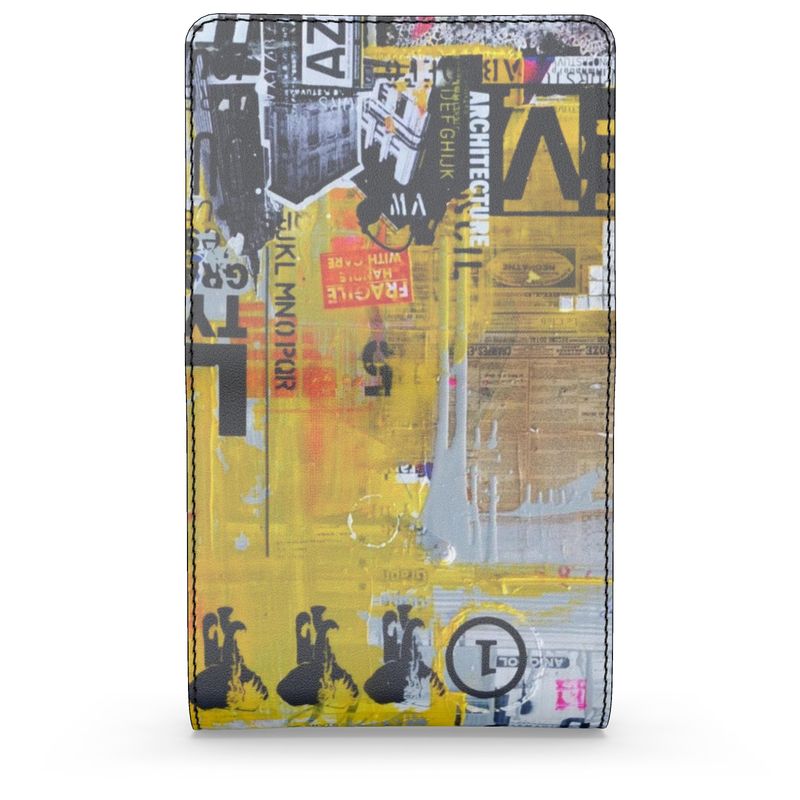 NY5 - Luxury Full Grain Nappa Leather -Small Leather Foldover Purse | Marivel Suri