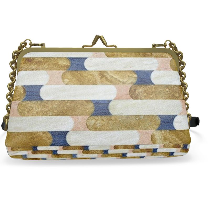 The Classics - Luxury Full Grain Nappa Leather -Flat Frame Bag | Marivel Suri