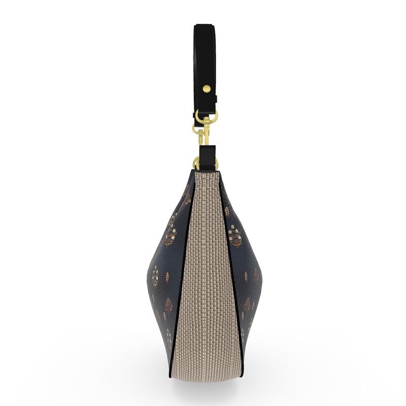 Marvel - Luxury Full Grain Nappa Leather -Curve Hobo Bag | Marivel Suri