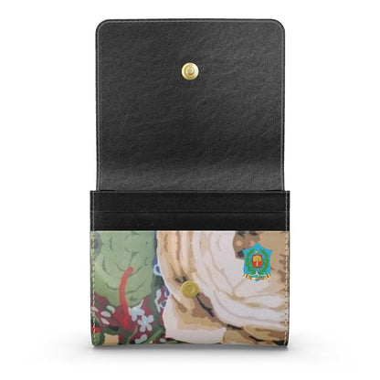 Bloomingdale -Small Leather Foldover Purse | Marivel Suri