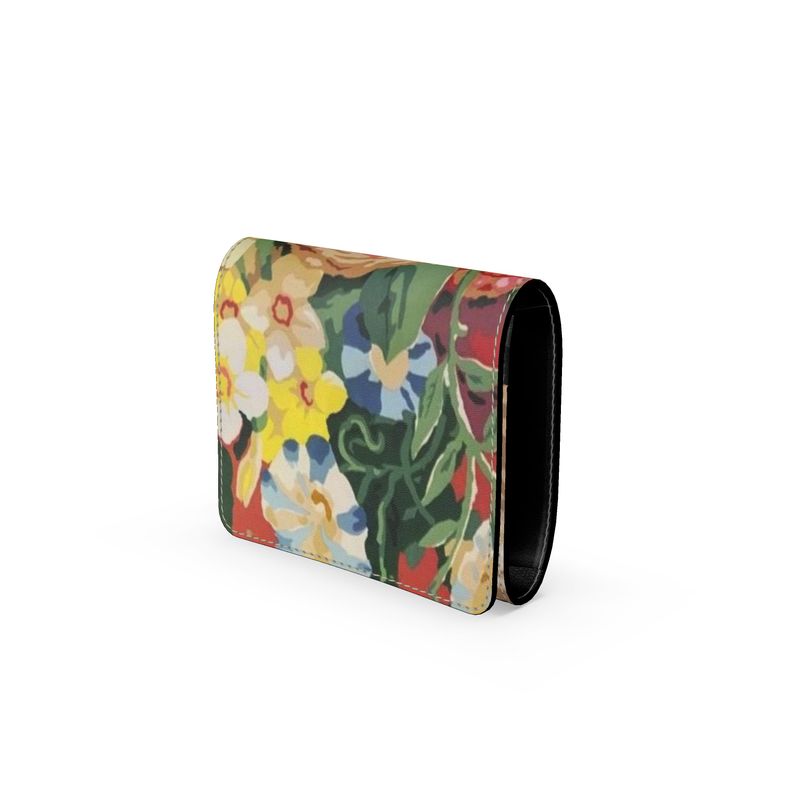 Bloomingdale -Small Leather Foldover Purse | Marivel Suri