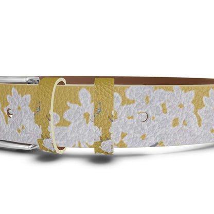 Autumn Flowers - Luxury full Grain Leather