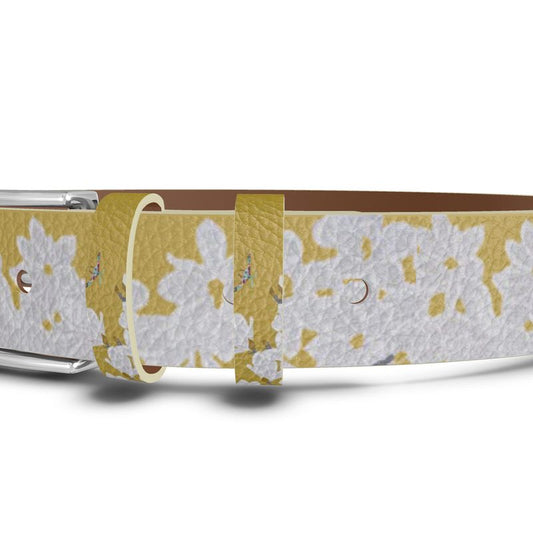 Autumn Flowers - Luxury full Grain Leather