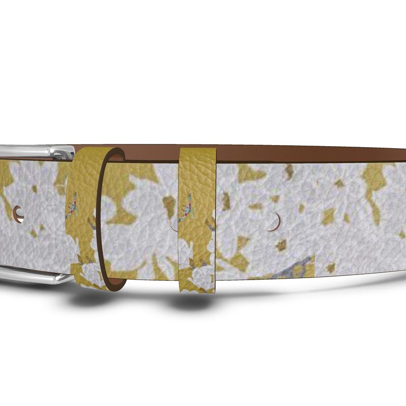 Autumn Flowers - Luxury full Grain Leather