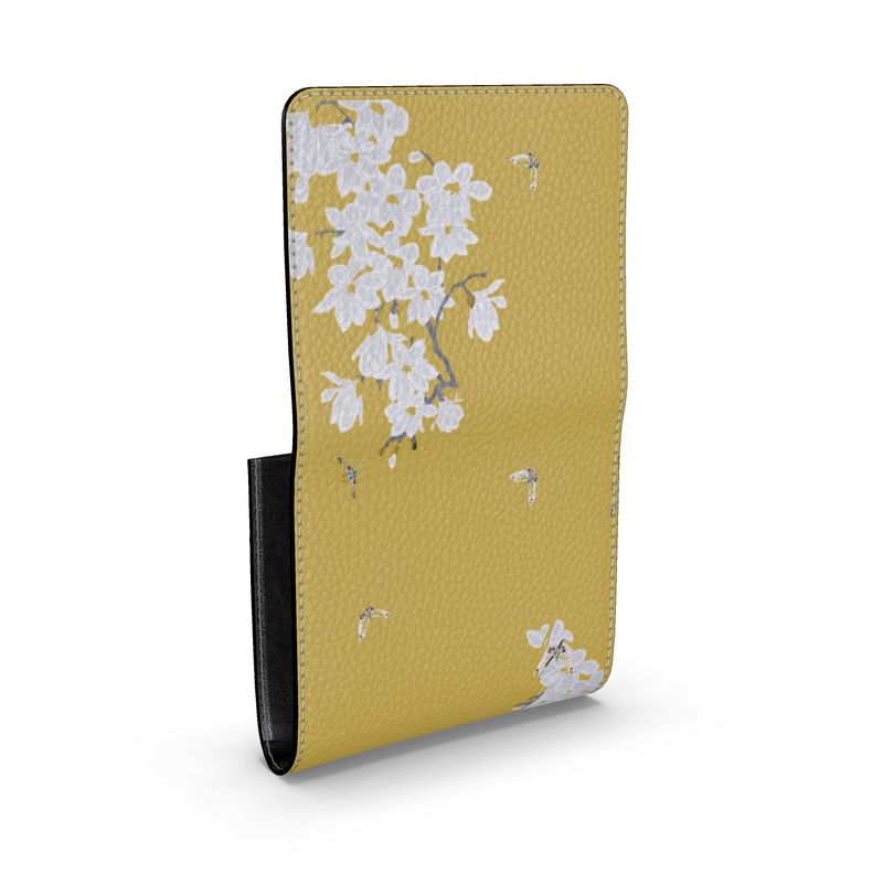 Autumn Flowers - Luxury full Grain Leather