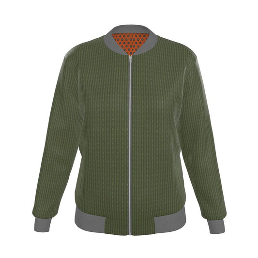 Women's Reversible Silk Bomber Jacket