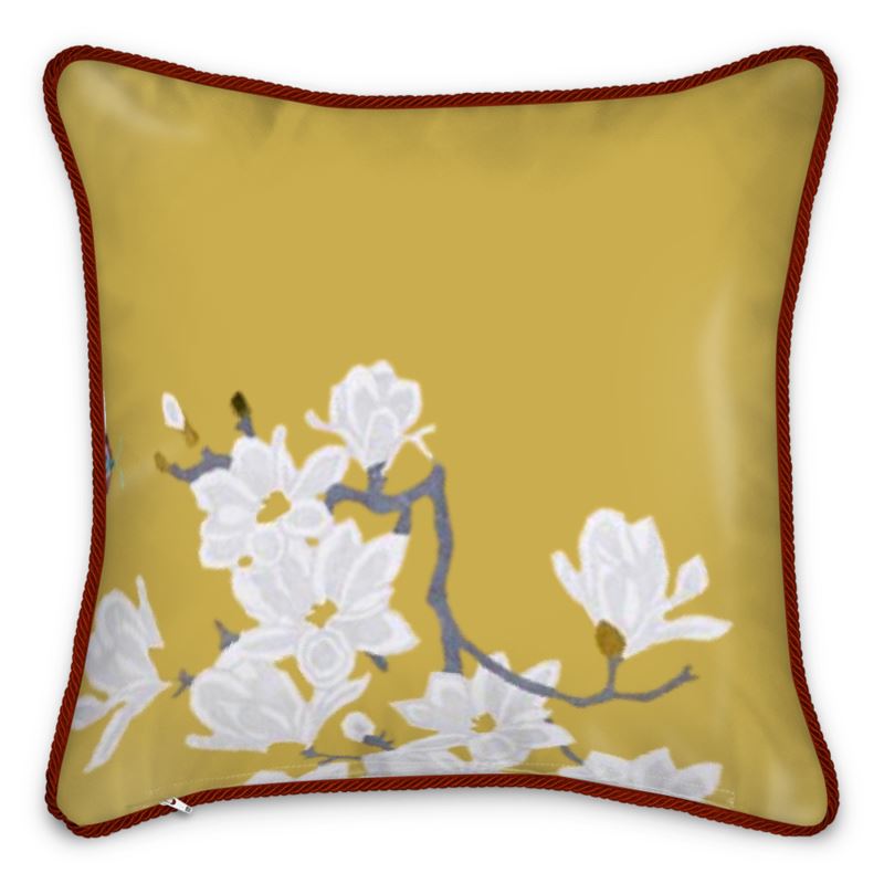 Autumn Flowers - Pure Mulberry Silk  - 100% Silk Pillows