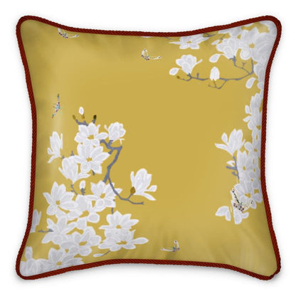 Autumn Flowers - Pure Mulberry Silk  - 100% Silk Pillows