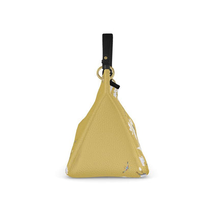 Autumn Flowers - Luxury full Grain Leather - Talbot Slouch Bag