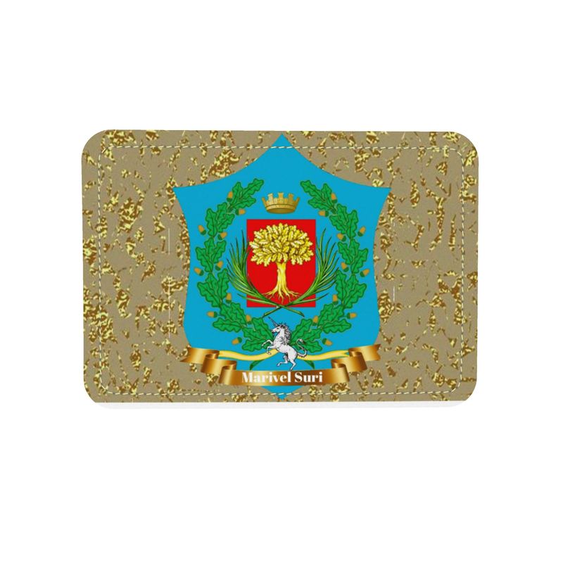 Autumn Flowers - Luxury full Grain Leather - Bucket Bag