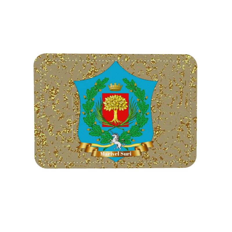 Autumn Flowers - Luxury full Grain Leather - Bucket Bag