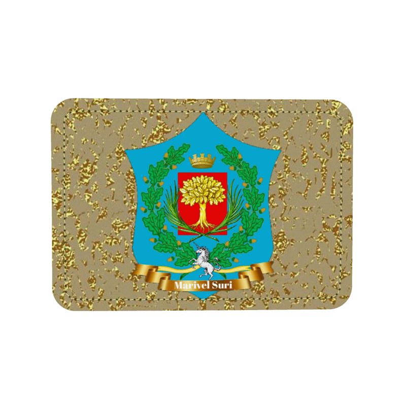 Autumn Flowers - Luxury full Grain Leather - Square Hobo Bag