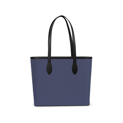 Blue Velvet - Luxury Full-Grain Leather - 100% Leather City Shopper