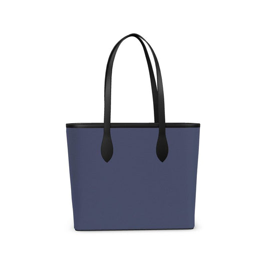 Blue Velvet - Luxury Full-Grain Leather - 100% Leather City Shopper