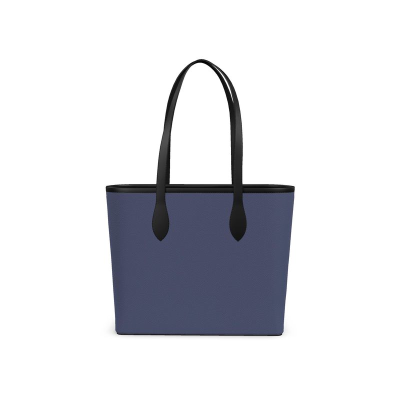 Blue Velvet - Luxury Full-Grain Leather - 100% Leather City Shopper
