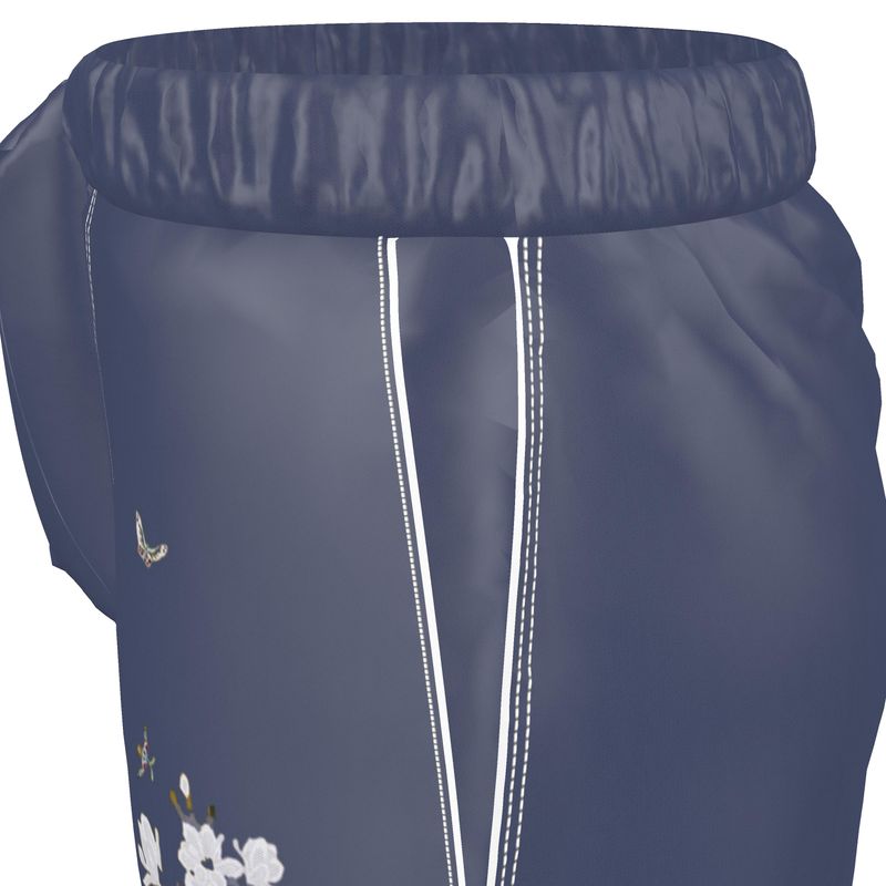 Blue Velvet - Pure Mulberry Silk - 100% Luxury Silk Pyjama Shorts