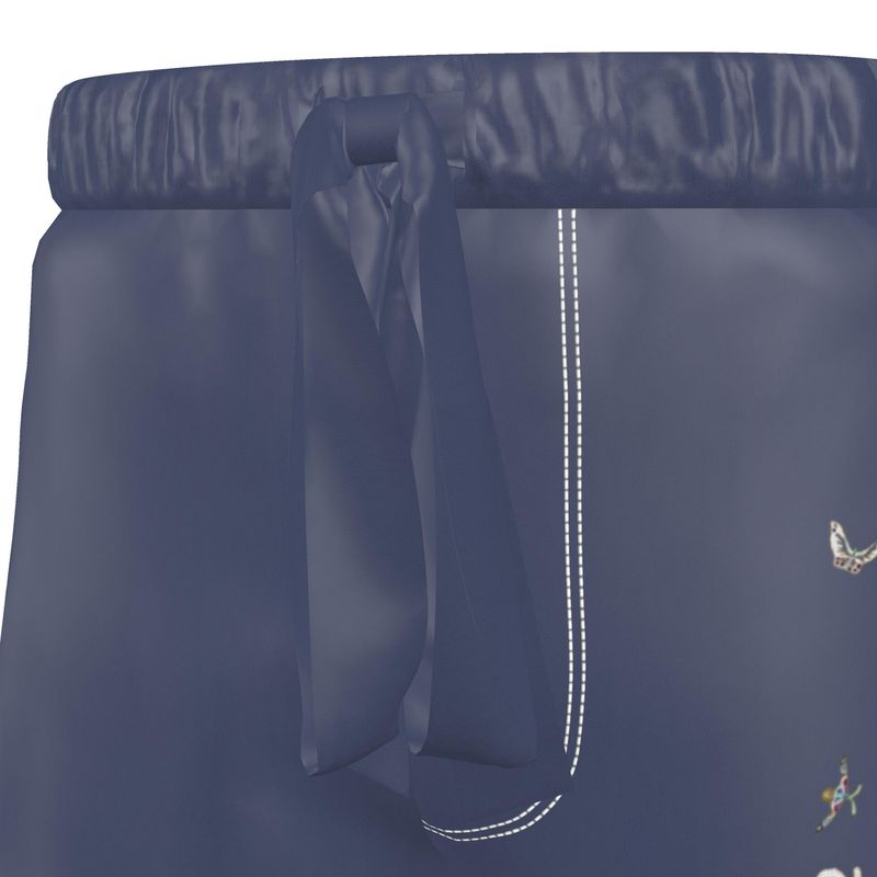 Blue Velvet - Pure Mulberry Silk - 100% Luxury Silk Pyjama Shorts