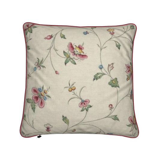 FeelGood Home - Premium Natural Cotton-Linen - Duck Feather Cushion