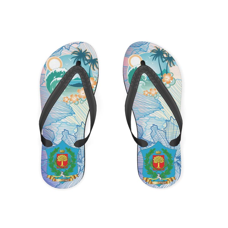 MBOSS.US - Climb the Mountain - Designer Flip-Flops