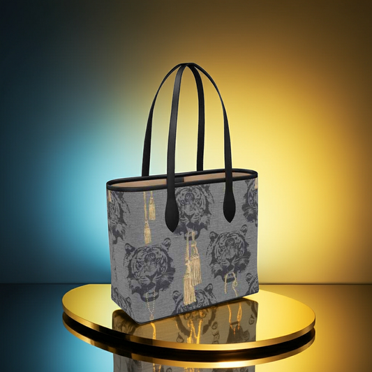 Lion's Heart - Luxury Full Grain Nappa Leather -Leather City Shopper | Marivel Suri